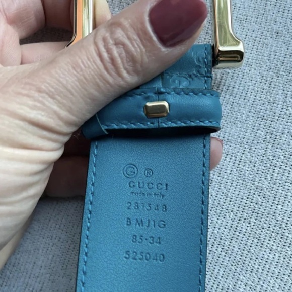 Gucci leather belt unisex main image 5